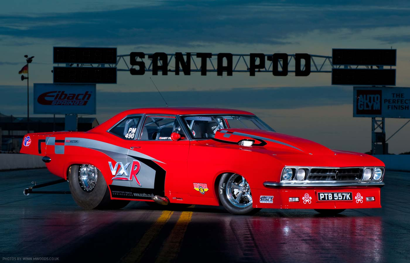 Illustration for article titled "Red Victor 3", UK Self-declared Fastest Road Legal Car In The World.